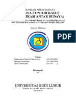 Analisa Contoh Kasus Komunikasi Antar Budaya