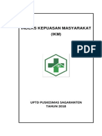 Analisis LAPORAN IKM PKM Sagaranten 2018