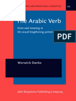 2011the Arabic Verb - Form and Meaning in The Vowel-Lengthening Patterns PDF