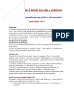 Insuficiencia Renal Aguda y Crónica