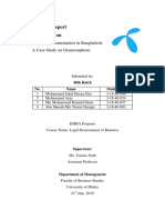 EMBA Report Format (University of Dhaka)