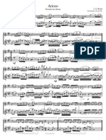 Bach - Arioso (Violin A Dur) - Parte - Violin