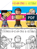 Libro para Colorear Encuentra Es MEEP