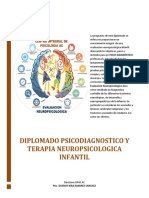 Temario Diplomado Psicodiagnostico y Terapia Neuropsicologica Publicidad