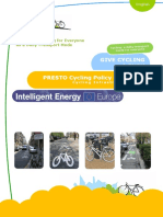 Presto Policy Guide Cycling Infrastructure en PDF