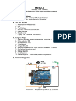 MODUL 3 - Belajar Ardunio