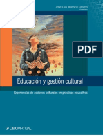 Educación y Gestión Cultural: Experiencias de Acciones Culturales en Prácticas Educativas