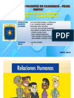 Diapositivas de Relaciones Humanas