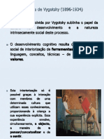 Teoria de Vygotsky e desenvolvimento cognitivo