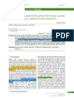 [Open Life Sciences] Short term exposure of Lemna minor and Lemna gibba to mercury cadmium and chromium.pdf