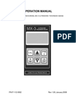 Manual MX-3 PDF