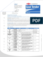 Goal Tender Ficha Tecnica