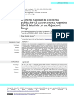 El Sistema Nacional de Economía Política (1840) para Una Nueva Argentina (1940) - Friedrich List en Alejandro E. Bunge