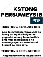 Tekstong Persuweysibo