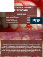 Kelompok 3 - PENCEGAHAN PENYAKIT PERIODONTAL