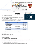 Concurso de Matemáticas