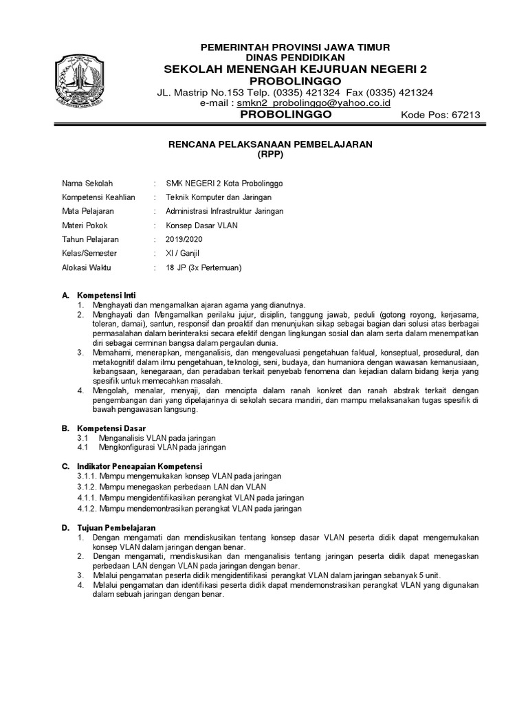 Rpp Vlan Kd 1