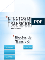 Efectos de Transicion