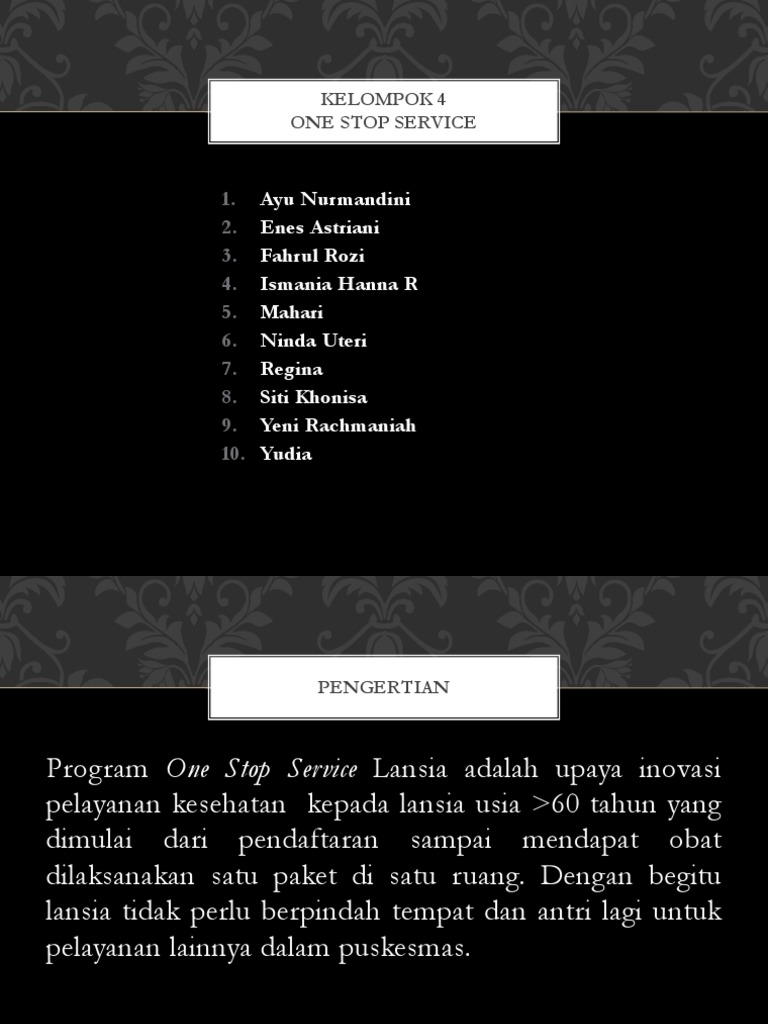 Layanan Kesehatan Lansia Terpadu | PDF | Kesehatan Holistik | Gaya Hidup