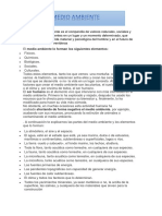 El Medio Ambiente Es El Compendio de Valores Naturales