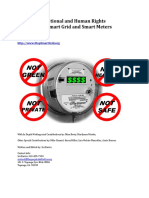 Legal Constitutional and Human Rights Violations of Smart Grid and Smart Meters