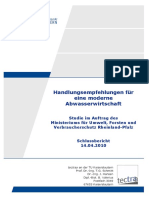 Bericht_Handlungsempfehlungen Abwasser 2010 Uni Kaiserslautern