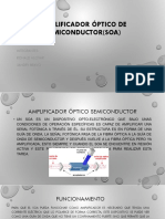 Amplificador Óptico de Semiconductor