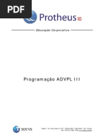 Programação ADVPL III_P10