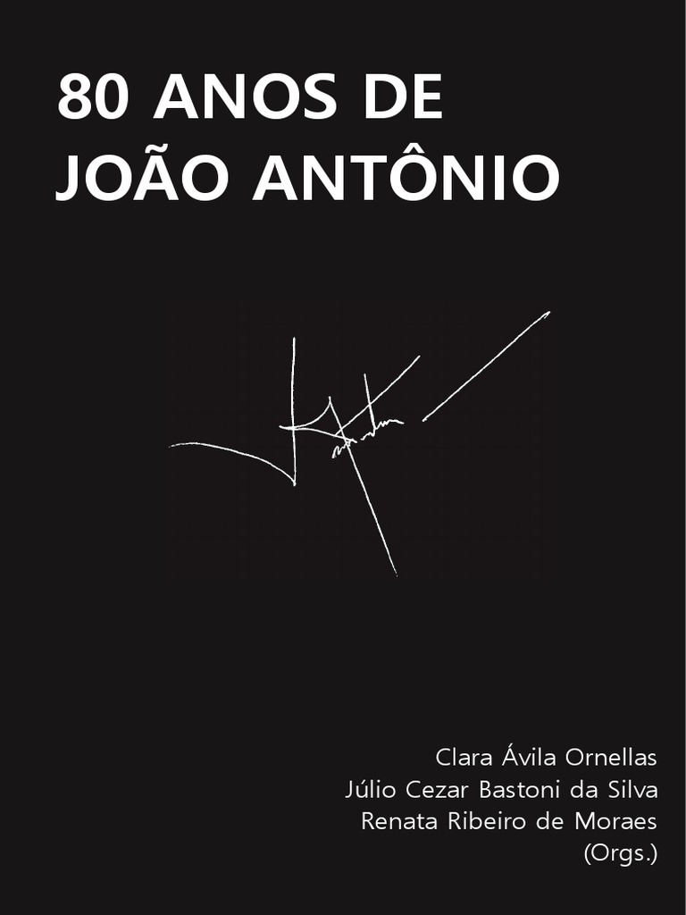 80 Anos de João Antônio PDF Contos Tempo