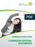 1 - Pausas Activas - Estiramientos Especificos - Revestimientos