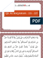 Al Baqarah 221 - 227 - Rtabu