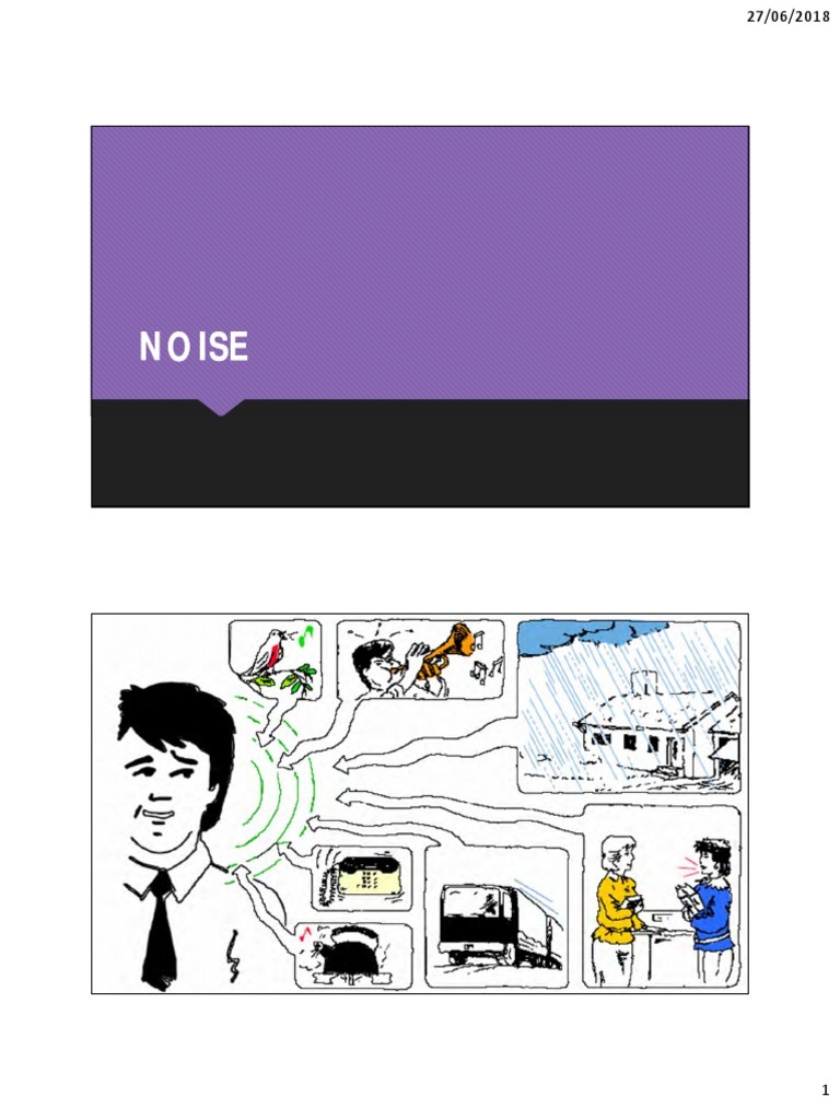 Noise PDF PDF Noise Hearing Loss