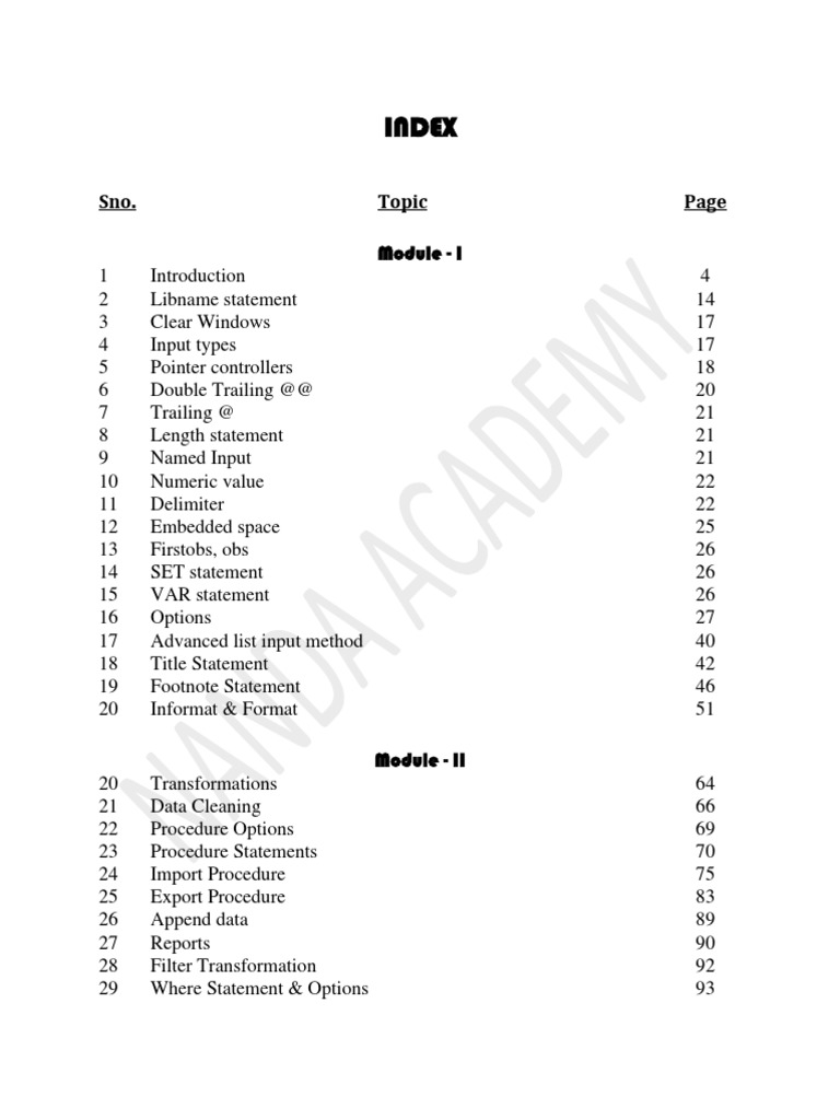 Sas Book Pdf Pdf Sas Software File Format