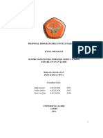 Proposal Program Kreativitas Mahasiswa