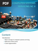 Introduction Computer Systems Servicing NC II