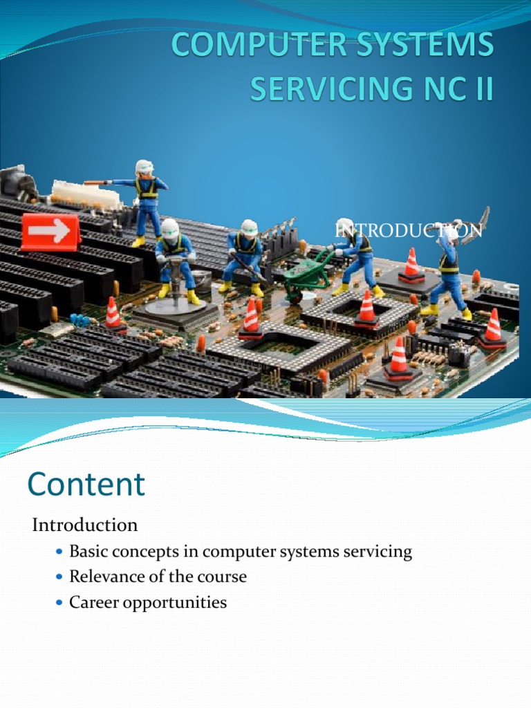 Introduction Computer Systems Servicing NC II | Download Free PDF ...