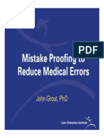 MistakeProofingToReduceMedicalErrors Slides