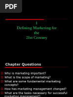 CH 1 Define Marketing