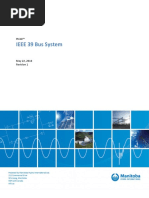 Ieee 39 Bus Technical Note