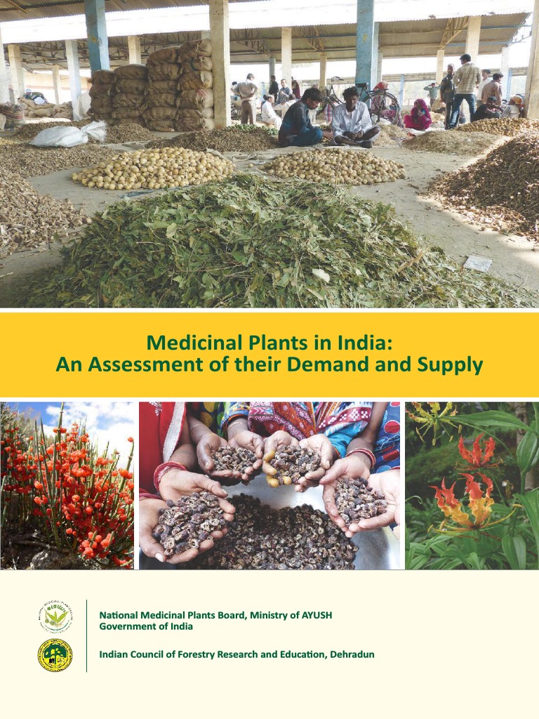 Medicinal Plants in India An Assessment of Their Demand and Supply Nature