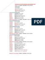 Programación de Los Juegos Internos Sanmartinianos 2019