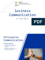 Persuasive Communication