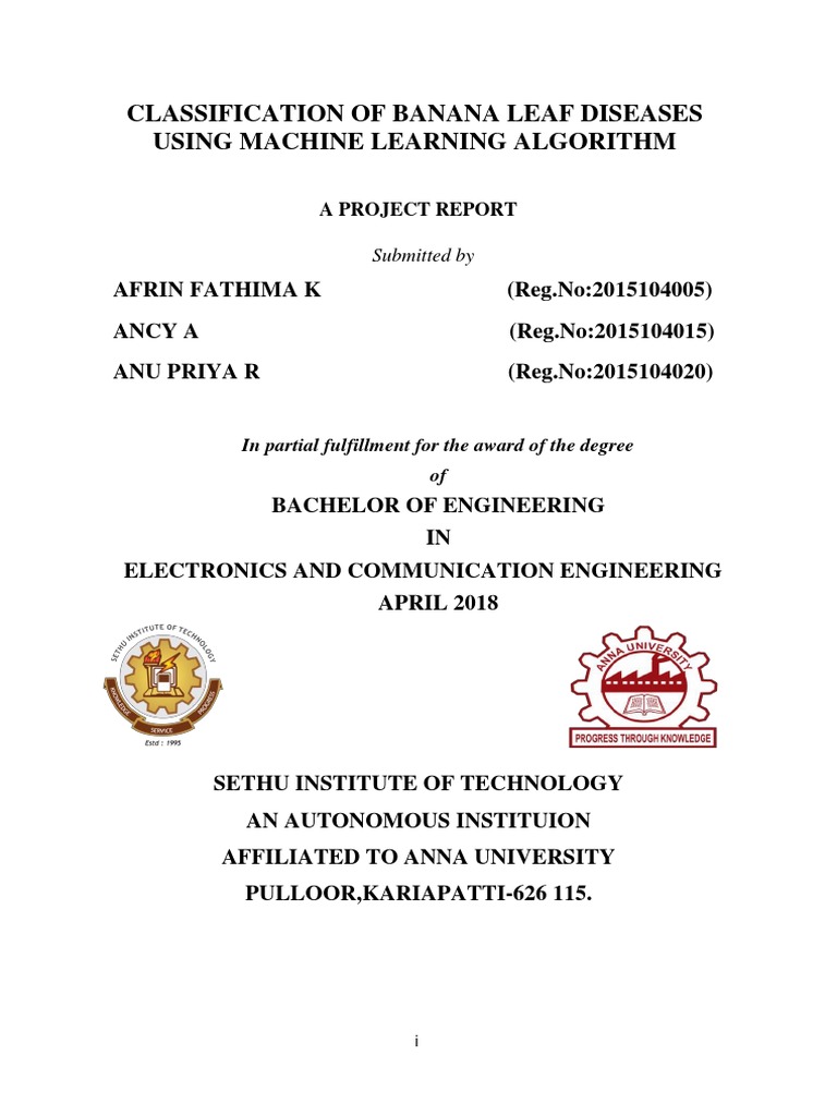Classification of Banana Leaf PDF Data Compression Image Segmentation