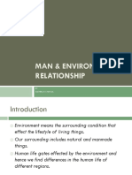 Man and Environment