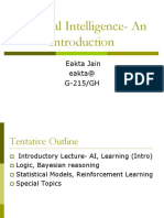 Artificial Intelligence- Introduction (1)