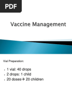 Vaccine Management