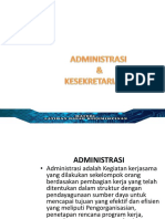 Administrasi Dan Kesekretariatan