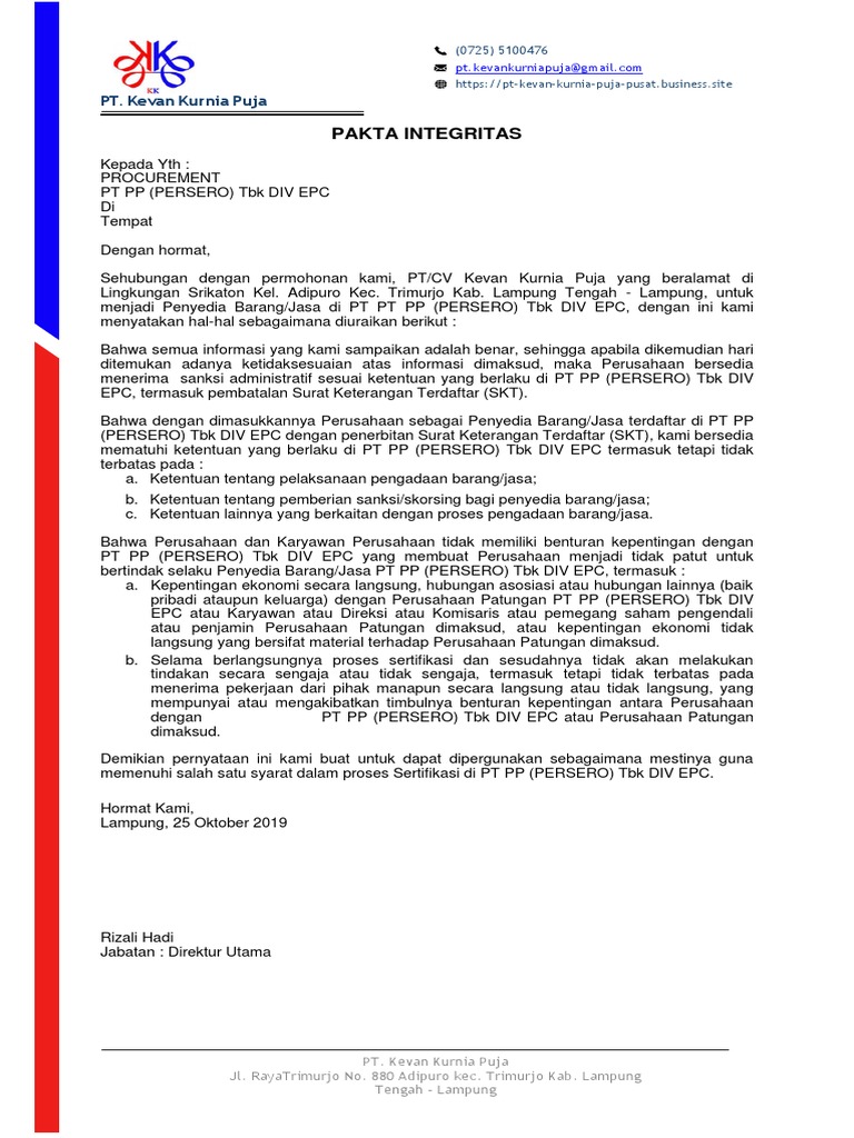 Pengajuan Eproc PP | PDF