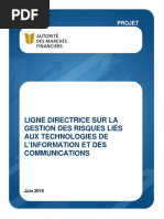 Projet Ligne Directrice Gestion Risques Ti Communications FR