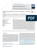 1-2014 Aguilar Et Al Analysis of The Feasibility of The Recovery of Landfill Gas A Case Study of Mexico